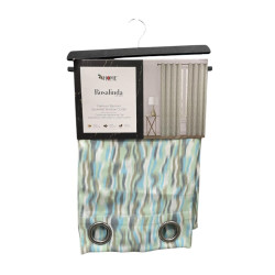 Cortina decorativa 55x105 tono sage 4Home