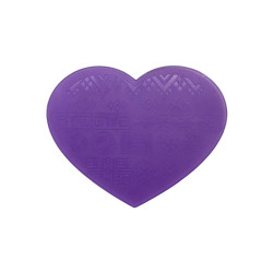 PLACA PLASTICA SELLOS UÑAS EVOK(NL-H26929-HEART)