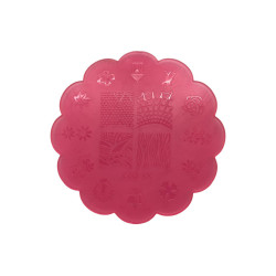 PLACA PLASTICA SELLO UÑAS EVOK(NL-H26929-S101)