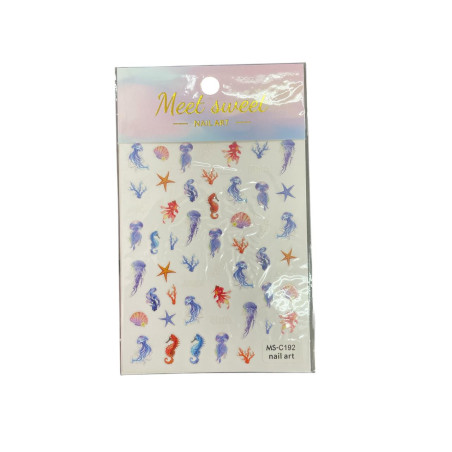 STICKER UÑAS SURTIDO EVOK (ZY-2398-6)