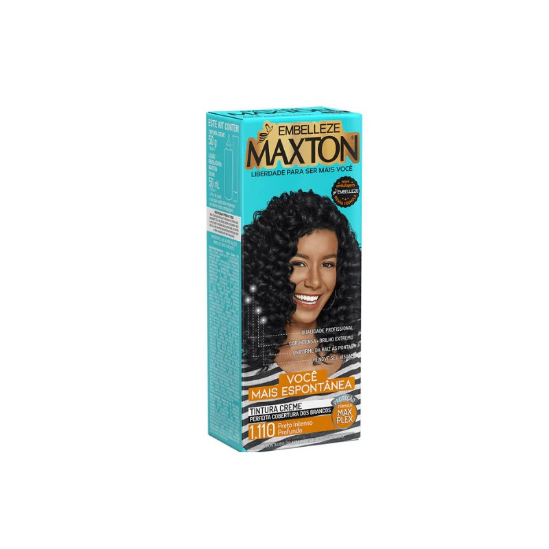 TINTE MAXTON 1.110 NEGRO INTENSO 50ML (6268)