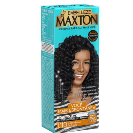 TINTE MAXTON 1.110 NEGRO INTENSO 50ML (6268)