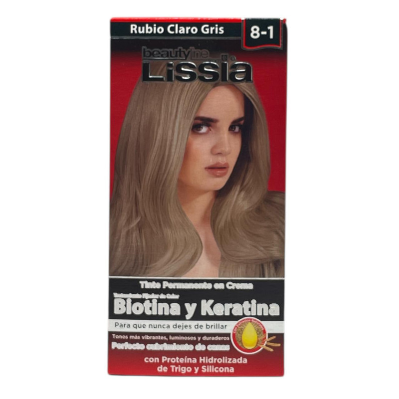 TINTE RUBIO CLARO GRIS 8-1 LISSIA(08013370)