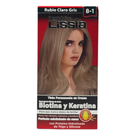 TINTE RUBIO CLARO GRIS 8-1 LISSIA(08013370)