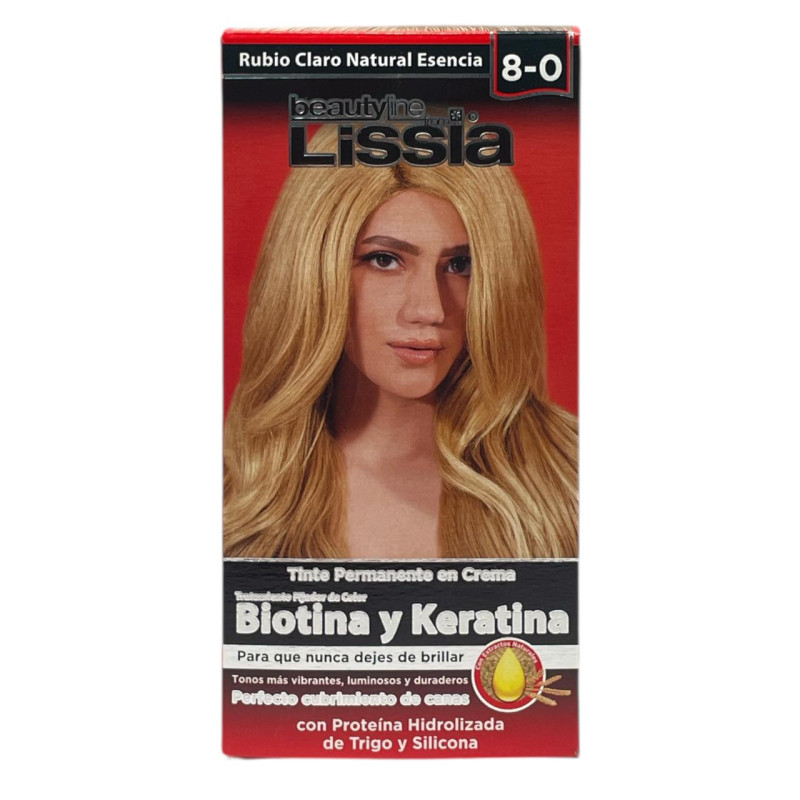 TINTE RUBIO CLARO NATURAL 8-0  LISSIA(08013369)