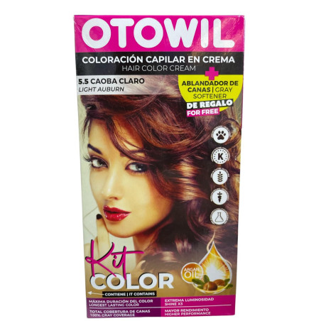 KIT TINTE 5.5 CAOBA CLAROOTOWILL