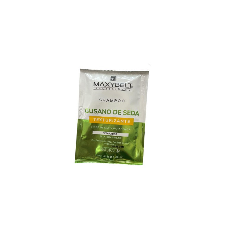 SHAMPOO MAXYBELT GUS.SEDA/SEM.LINO/VITAMINA E 40ML (08035258