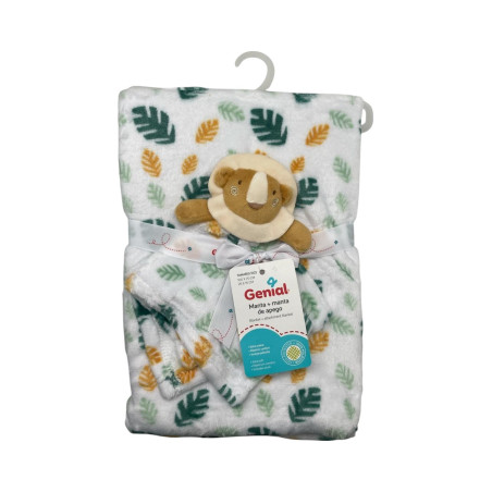 Cobija Bebe C/Peluche Std Diseños Genial (Gn-Yt202209)