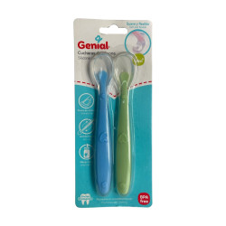 Cuchara Bebe 2Pcs Genial(Gn-Bs5002)