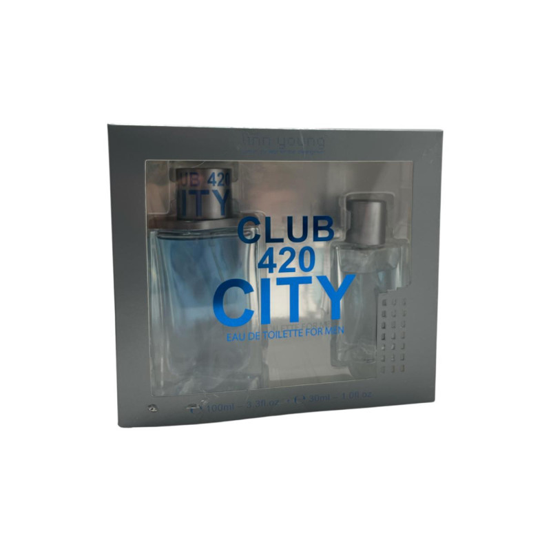 ESTUCHE PERFUME CLUB 420 CITY MAN