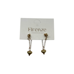 Arete Corazon Plateado Firenze (Hc-24Dd111-13)