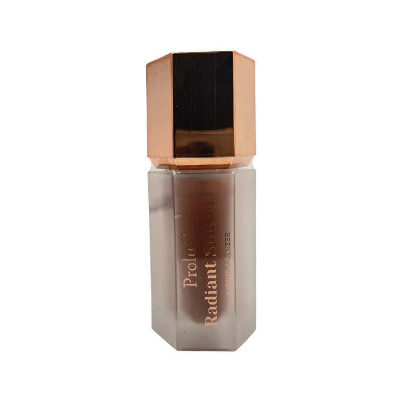Rubor Líquido Prolux Bronzer Radiant Sunset | Acabado Radiante Natural