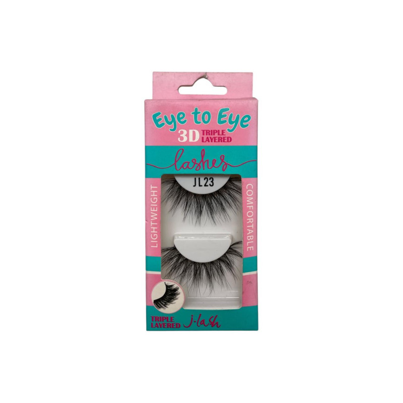 PESTAÑAS J-LASH EYE TO EYE  3D TRIPLE JL23(E2E-JL23)