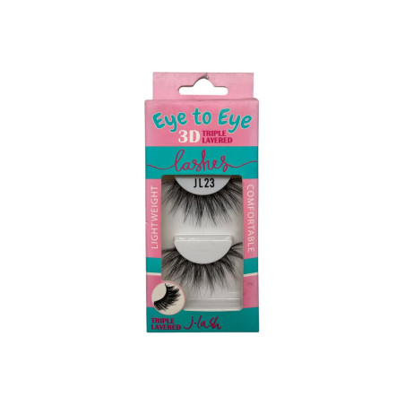 PESTAÑAS J-LASH EYE TO EYE  3D TRIPLE JL23(E2E-JL23)