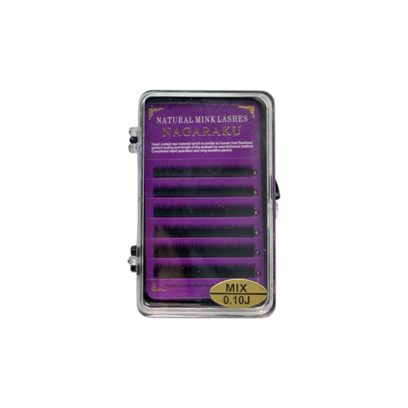 PESTAÑAS NAGARAKU INDIVIDUAL (0.10,5 6 7 MM, J)