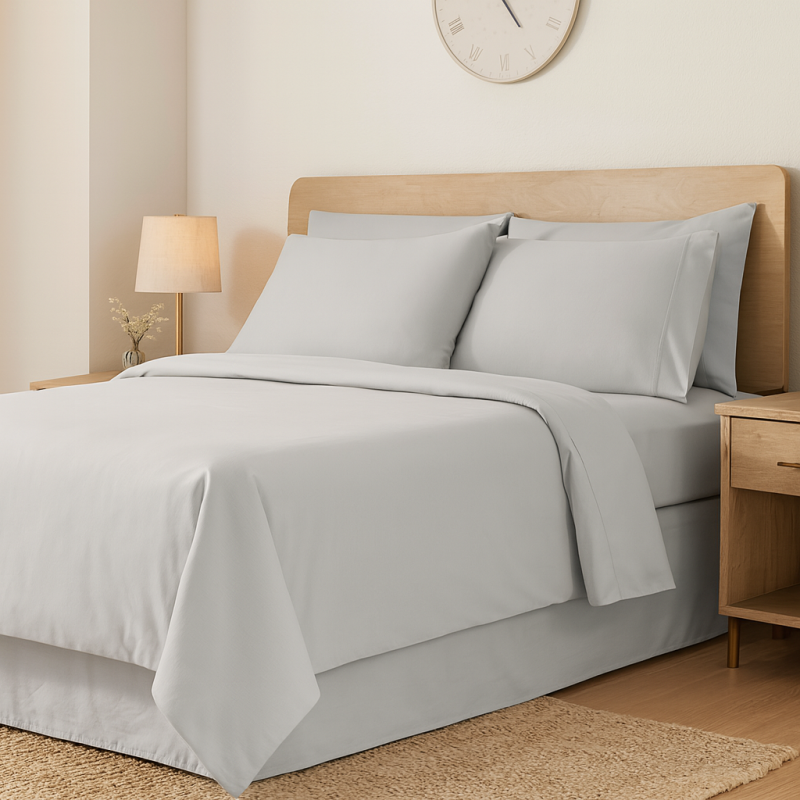 Set Sabanas Lisas 6Pc Queen 4Home (Esq43934Tjx)