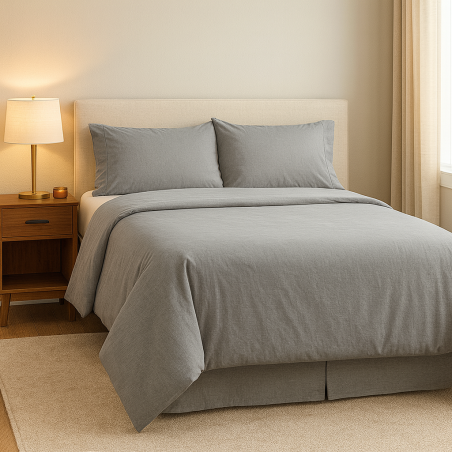 Set Sabanas Lisas 6Pcs  King 4Home (Esk45897Pa)