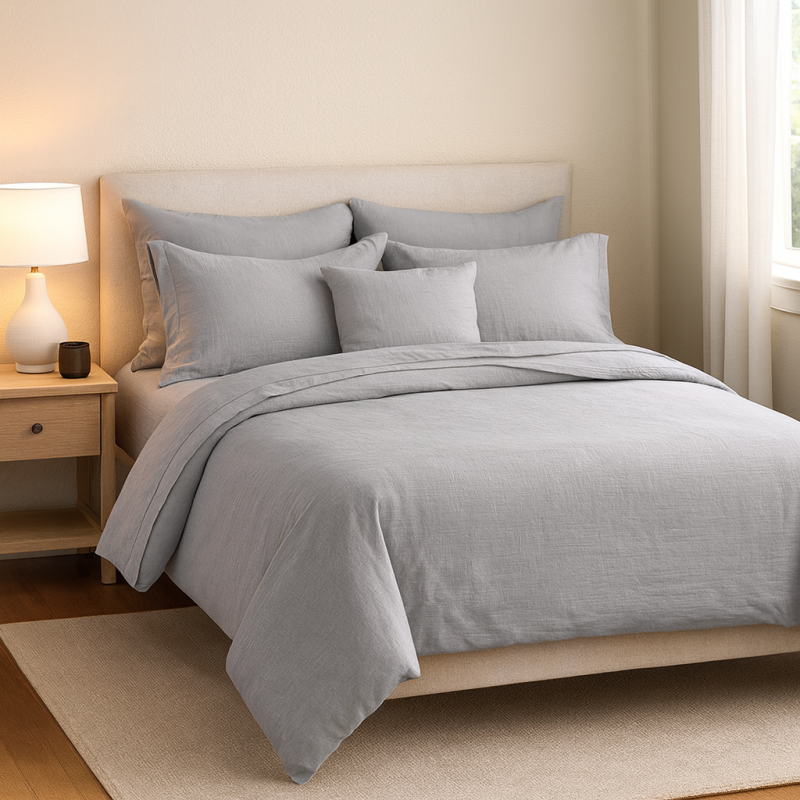 Set Sabanas Lisas 6Pcs King 4Home  (Esk34370Pa)