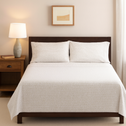 Set Sabanas 6Pc Estampado Queen 4Home (Esq46109Bf)