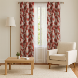 Cortina 4 Home 55X106 Red  (Wpsg48291Fba)