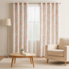 Cortina 4Home 55x91 Coral para decoración