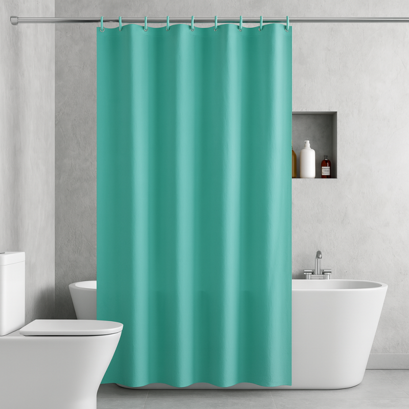 Cortina Baño Azul (0096-0009-Azu)