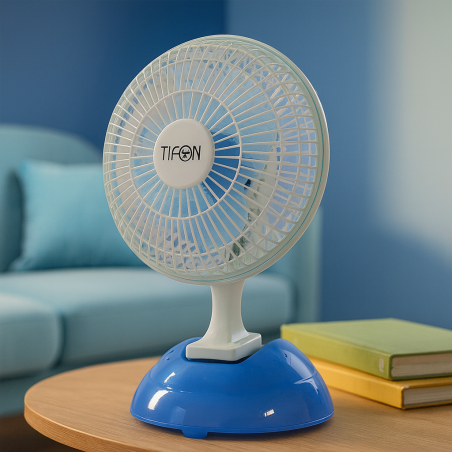 Abanico de Mesa 6'' TIFON  | Frescura portátil y eficiente