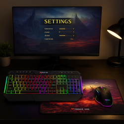 Set Teclado Gaming 3Pcs  Xtrike Me (Mk-900 Sp)