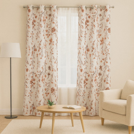 Cortina Sala 4Home 55 X 90 (Wpsg45149Fbc)