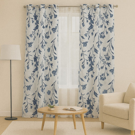 Cortina Sala 4Home 55 X 90 (Wpsg45148Fbc)