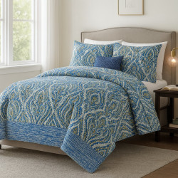 Edredon Set 3Pcs 4Home King (Bcsk46938)
