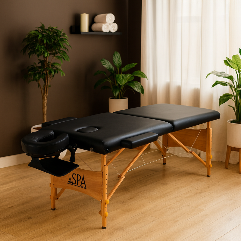 CAMA MASAJE NEGRA EVOK