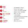 Abanico de techo RCA RLV12 con control de velocidades