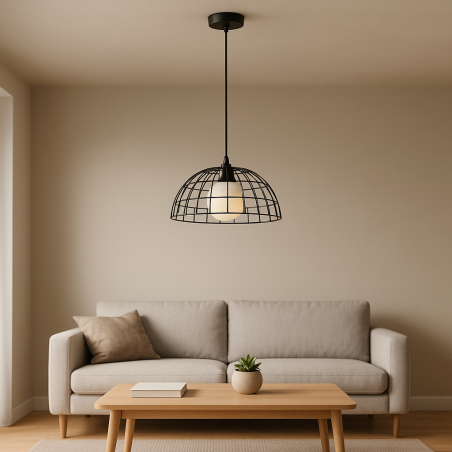 Lampara Esfera Sombra Rejilla (A414L-Mfcl59)