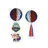 Decorativo Campesinos 20 X 50 Cm 2 Pcs