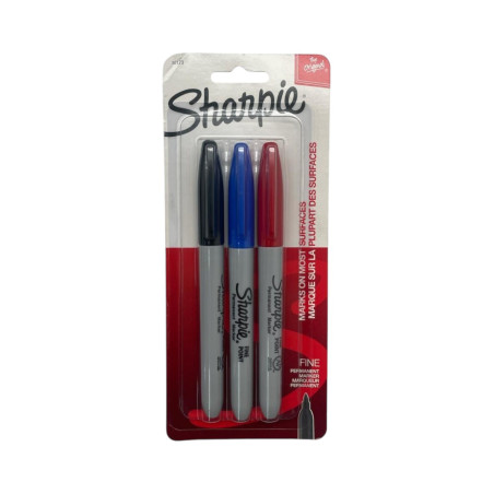 Marcador Sharpie Fino N/A/R (01733) Bts25