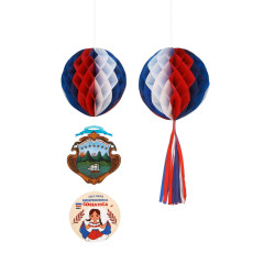 Decoración Patria Firenze  Accesorio Festivo para Celebraciones