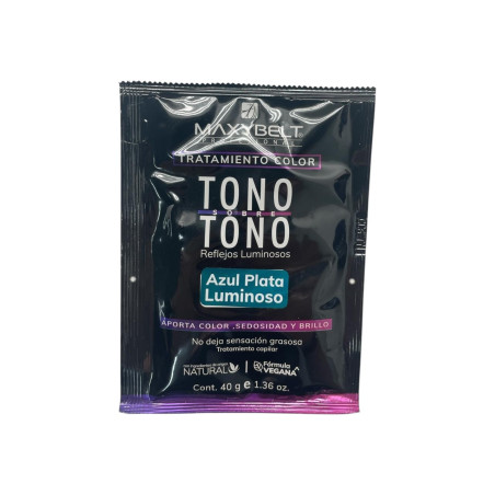 TRATAMIENTO MAXYBELT COLOR TONO AZUL PLATA 40G (08037033)