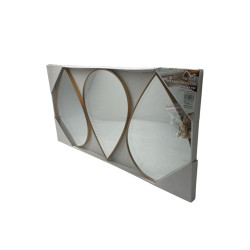 Set Espejos Gotas 19 X 28 Cm  (Bhb-98-Sd3)