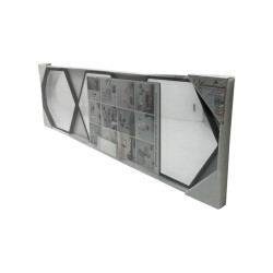 Set Espejos Hexagonos 22.9 X 20 Cm  (Bhb-109-Diyl3)