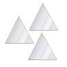 Set Espejos Triagulos 25 X 22.5 Cm (Bhb-99-Sjx3)