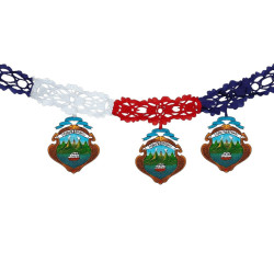 Guirnalda Escudo Nacional 2M 6Pcs