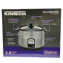 Olla Arrocera 2000W 2.8 L Kintech (Re003-2.8L)