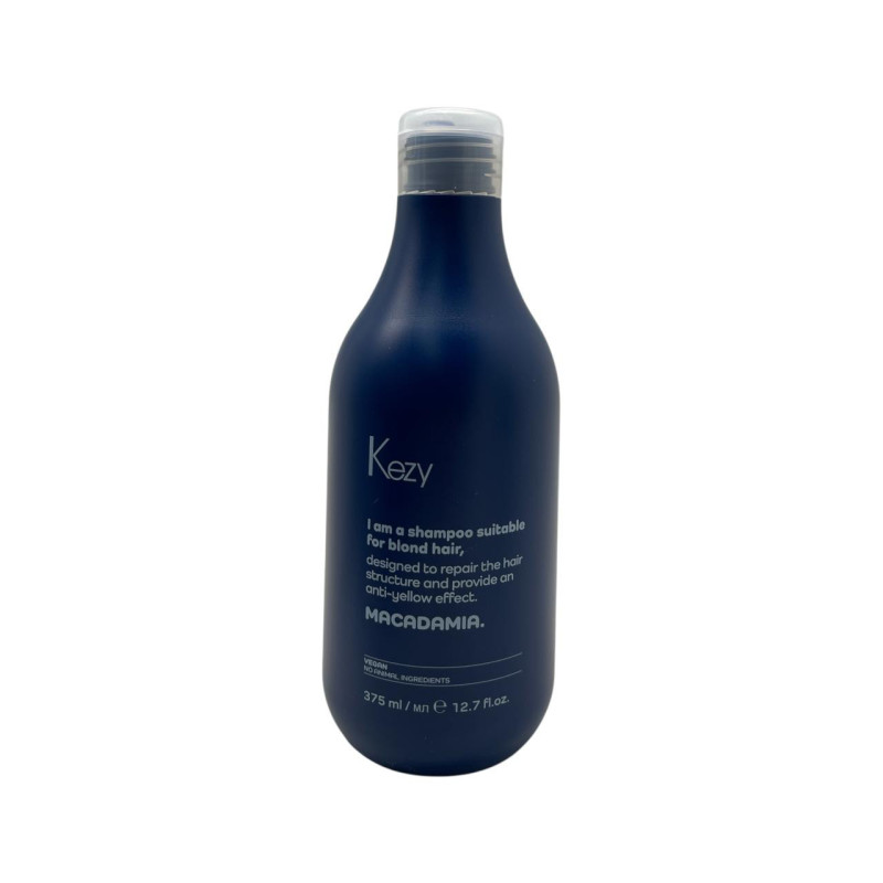 SHAMPOO KEZY ANTI-AMARILLO MACADAMIA 375 ML (5K99022)