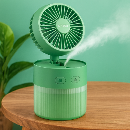 Humidificador C/ Abanico 2En1 Kintech (A414-Fh109)