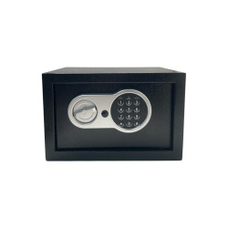 CAJA FUERTE ACERO MADISON 31x20x20CM NEGRA (A414-CSEG-20)