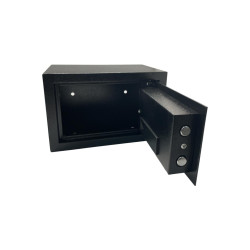 CAJA FUERTE ACERO MADISON 31x20x20CM NEGRA (A414-CSEG-20)