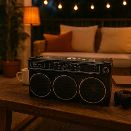 Parlante Figura Radio Bluetooth Columbus (Rx-666Sd)