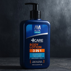 Crema Corporal Hombre Alfa Men 13 oz | Hidratación y frescura diaria