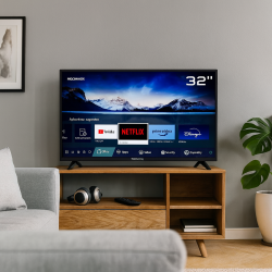 Pantalla Smart TV 32" Magnavox Whale LED HD con Streaming